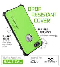 Load image into Gallery viewer, iPhone 6S/6 Waterproof Case, Ghostek® Nautical Green Series| Underwater | Aluminum Frame | Ultra Fit (Color in image: Pink)