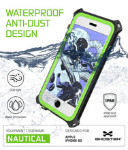 Load image into Gallery viewer, iPhone 6S/6 Waterproof Case, Ghostek® Nautical Green Series| Underwater | Aluminum Frame | Ultra Fit (Color in image: Purple)