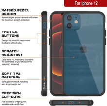 Charger l'image dans la galerie, iPhone 12 Case Punkcase® LUCID 2.0 Black Series w/ PUNK SHIELD Screen Protector | Ultra Fit (Color in image: white)