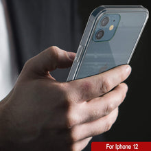 Charger l'image dans la galerie, iPhone 12 Case Punkcase® LUCID 2.0 Clear Series Series w/ PUNK SHIELD Screen Protector | Ultra Fit (Color in image: light blue)