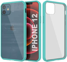 Charger l'image dans la galerie, iPhone 12 Case Punkcase® LUCID 2.0 Teal Series w/ PUNK SHIELD Screen Protector | Ultra Fit (Color in image: teal)