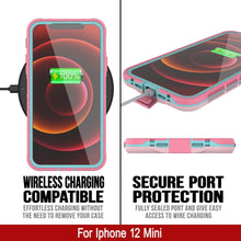 Charger l'image dans la galerie, WIRELESS CHARGING SECURE PORT COMPATIBLE PROTECTION EFFORTLESS CHARGING WITHOUT FULLY SEALED PORT AND GIVE EASY THE NEED TO REMOVE YOUR CASE ACCESS TO WIRE CHARGING Iphone 12 Mini