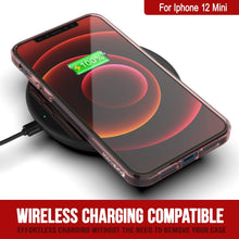 Charger l'image dans la galerie, iPhone 12 Mini Case Punkcase® LUCID 2.0 Crystal Pink Series w/ PUNK SHIELD Screen Protector | Ultra Fit (Color in image: clear)
