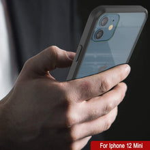 Charger l'image dans la galerie, iPhone 12 Mini Case Punkcase® LUCID 2.0 Black Series w/ PUNK SHIELD Screen Protector | Ultra Fit (Color in image: pink)