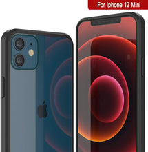 Charger l'image dans la galerie, iPhone 12 Mini Case Punkcase® LUCID 2.0 Black Series w/ PUNK SHIELD Screen Protector | Ultra Fit (Color in image: crystal pink)