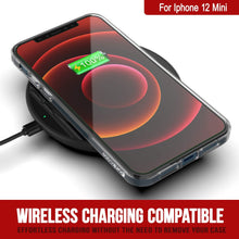 Charger l'image dans la galerie, iPhone 12 Mini Case Punkcase® LUCID 2.0 Clear Series Series w/ PUNK SHIELD Screen Protector | Ultra Fit (Color in image: black)