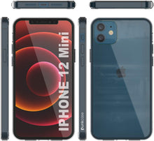 Charger l'image dans la galerie, iPhone 12 Mini Case Punkcase® LUCID 2.0 Clear Series Series w/ PUNK SHIELD Screen Protector | Ultra Fit (Color in image: teal)