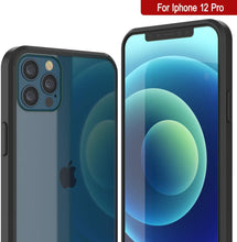 Charger l'image dans la galerie, iPhone 12 Pro Case Punkcase® LUCID 2.0 Black Series w/ PUNK SHIELD Screen Protector | Ultra Fit (Color in image: crystal pink)