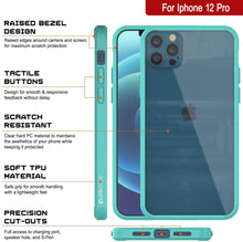 Charger l'image dans la galerie, iPhone 13 Pro Case Punkcase® LUCID 2.0 Teal Series w/ PUNK SHIELD Screen Protector | Ultra Fit (Color in image: black)
