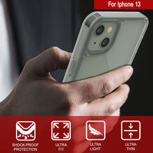 Charger l'image dans la galerie, Coque iPhone 13 Punkcase® LUCID 2.0 Série Transparente avec Protecteur d'écran PUNK SHIELD | Ultra hydraté