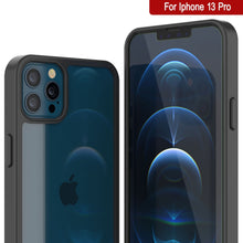 Charger l'image dans la galerie, Coque iPhone 13 Pro Punkcase® LUCID 2.0 Série noire avec protecteur d'écran PUNK SHIELD | Ultra hydraté