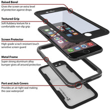 Load image into Gallery viewer, iPhone 6/6S Waterproof Case, Ghostek Atomic 2.0 Space Gray W/ Attached Screen Protector | Slim Fit (Color in image: gold)