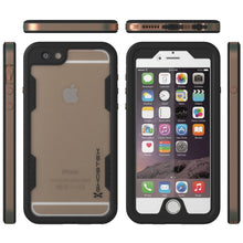 Load image into Gallery viewer, iPhone 6/6S Waterproof Case, Ghostek Atomic 2.0 Gold W/ Attached Screen Protector | Slim Fit (Color in image: space gray)