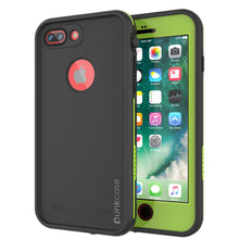 Charger l'image dans la galerie, iPhone 7+ Plus Waterproof Case, Punkcase SpikeStar Light-Green Series | Thin Fit 6.6ft Underwater IP68 (Color in image: light green)