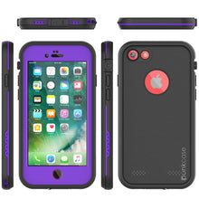 Charger l'image dans la galerie, iPhone 7 Waterproof Case, Punkcase SpikeStar Purple Series | Thin Fit 6.6ft Underwater IP68 (Color in image: teal)