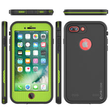 Charger l'image dans la galerie, iPhone 8+ Plus Waterproof Case, Punkcase SpikeStar Light-Green Series | Thin Fit 6.6ft Underwater IP68 (Color in image: teal)