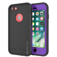 Charger l'image dans la galerie, iPhone 8 Waterproof Case, Punkcase SpikeStar Purple Series | Thin Fit 6.6ft Underwater IP68 (Color in image: purple)
