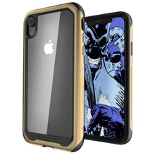 Load image into Gallery viewer, iPhone Xr Case, Ghostek Atomic Slim 2 Series for iPhone Xr Rugged Heavy Duty Case|GOLD (Color in image: Gold)
