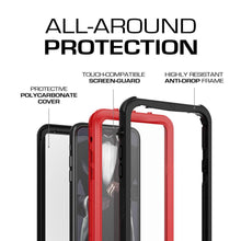 Load image into Gallery viewer, iPhone Xr Case ,Ghostek Nautical Series for iPhone Xr Rugged Heavy Duty Case | RED