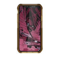 Charger l'image dans la galerie, iPhone Xs Max Case, Ghostek Cloak 4 Series  for iPhone Xs Max / iPhone Pro Case | BLUE-GOLD (Color in image: Black)