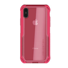 Charger l'image dans la galerie, iPhone Xs Case, Ghostek Cloak 4 Series  for iPhone Xs / iPhone Pro Case | PINK (Color in image: Red-Clear)