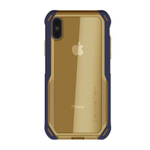 Charger l'image dans la galerie, iPhone Xs Max Case, Ghostek Cloak 4 Series  for iPhone Xs Max / iPhone Pro Case | BLUE-GOLD (Color in image: Pink)