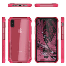 Charger l'image dans la galerie, iPhone Xs Case, Ghostek Cloak 4 Series  for iPhone Xs / iPhone Pro Case | PINK (Color in image: Blue-Gold)