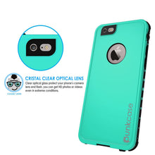 Load image into Gallery viewer, iPhone 6S+/6+ Plus Waterproof Case, PUNKcase StudStar Teal w/ Attached Screen Protector | Warranty (Color in image: light green)