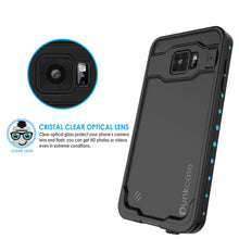 Charger l'image dans la galerie, Galaxy Note 5 Waterproof Case, Punkcase StudStar Light Blue Shock/Dirt Proof | Lifetime Warranty (Color in image: black)