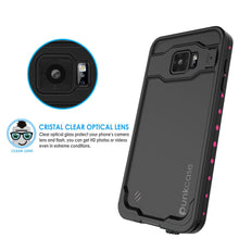 Charger l'image dans la galerie, Galaxy Note 5 Waterproof Case, Punkcase StudStar Pink Shock/Dirt/Snow Proof | Lifetime Warranty (Color in image: light blue)