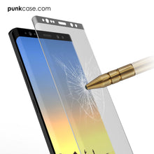 Charger l'image dans la galerie, Galaxy Note 9 Black Punkcase Glass SHIELD Tempered Glass Screen Protector 0.33mm Thick 9H Glass