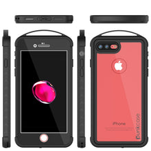 Charger l'image dans la galerie, iPhone 7+ Plus Waterproof Case, Punkcase ALPINE Series, CLEAR | Heavy Duty Armor Cover (Color in image: teal)