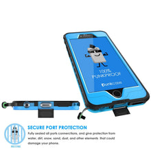Load image into Gallery viewer, iPhone 6S+/6+ Plus Waterproof Case, PUNKcase StudStar Light Blue w/ Attached Screen Protector (Color in image: pink)