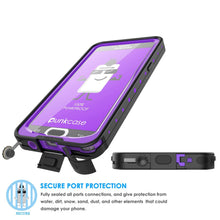 Charger l'image dans la galerie, Galaxy Note 5 Waterproof Case, PunkCase StudStar Purple Shock/Dirt/Snow Proof | Lifetime Warranty (Color in image: light green)