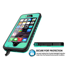 Load image into Gallery viewer, iPhone 5S/5 Waterproof Case, PunkCase StudStar Teal Case Water/Shock/Dirt Proof | Lifetime Warranty (Color in image: purple)
