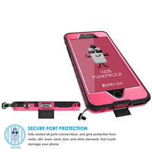 Load image into Gallery viewer, iPhone 6s/6 Waterproof Case, PunkCase StudStar Pink w/ Attached Screen Protector | Lifetime Warranty (Color in image: teal)
