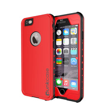 Load image into Gallery viewer, iPhone 6S+/6+ Plus Waterproof Case, PUNKcase StudStar Red w/ Attached Screen Protector | Warranty (Color in image: red)