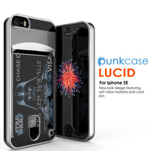 Charger l'image dans la galerie, iPhone SE/5S/5 Case, PUNKCASE® LUCID Silver Series | Card Slot | SHIELD Screen Protector | Ultra fit (Color in image: Gold)