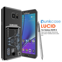Charger l'image dans la galerie, Galaxy Note 5 Case, PUNKCASE® LUCID Black Series | Card Slot | SHIELD Screen Protector | Ultra fit (Color in image: Gold)