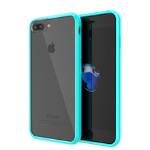 Charger l'image dans la galerie, iPhone 8+ Plus Case PunkCase LUCID Clear Series for Apple iPhone 8+ Plus (Color in image: teal)
