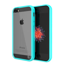 Charger l'image dans la galerie, iPhone SE/5S/5 Case Punkcase® LUCID 2.0 Teal Series w/ PUNK SHIELD Screen Protector | Ultra Fit (Color in image: teal)