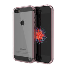 Charger l'image dans la galerie, iPhone SE/5S/5 Case Punkcase® LUCID 2.0 Crystal Pink Series w/ PUNK SHIELD Screen Protector | Ultra Fit (Color in image: crystal pink)