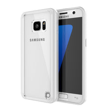 Load image into Gallery viewer, S7 Case Punkcase® LUCID 2.0 White Series w/ PUNK SHIELD Glass Screen Protector | Ultra Fit (Color in image: white)