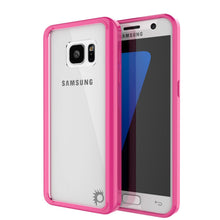 Load image into Gallery viewer, S7 Case Punkcase® LUCID 2.0 Pink Series w/ PUNK SHIELD Glass Screen Protector | Ultra Fit (Color in image: pink)