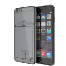 Charger l'image dans la galerie, iPhone 6s+ Plus/6+ Plus Case, PUNKCASE® LUCID Black Series | Card Slot | SHIELD Screen Protector (Color in image: Balck)
