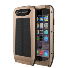 Load image into Gallery viewer, iPhone 6s/6 Case, Punkcase Metallic PRO Gold Series Cover W/ Attached Screen Protector | Touch-ID (Color in image: Gold)