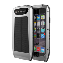 Charger l'image dans la galerie, iPhone 6s/6 Case, Punkcase Metallic PRO Silver Series Cover W/ Attached Screen Protector | Touch-ID (Color in image: Silver)