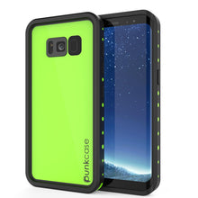 Load image into Gallery viewer, Galaxy S8 Plus Waterproof Case PunkCase StudStar Light Green Thin 6.6ft Underwater IP68 ShockProof (Color in image: light green)
