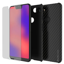 Charger l'image dans la galerie, Google Pixel 4 XL CarbonShield Heavy Duty & Ultra Thin Leather Cover