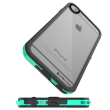 Charger l'image dans la galerie, Apple iPhone 8 Waterproof Case, PUNKcase CRYSTAL 2.0 Teal W/ Attached Screen Protector  | Warranty (Color in image: Red)